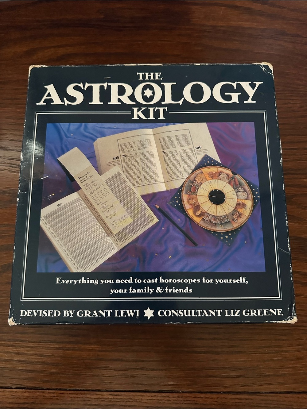 The Astrology Kit by Grant Lewi Complete 3 Book Set Vintage